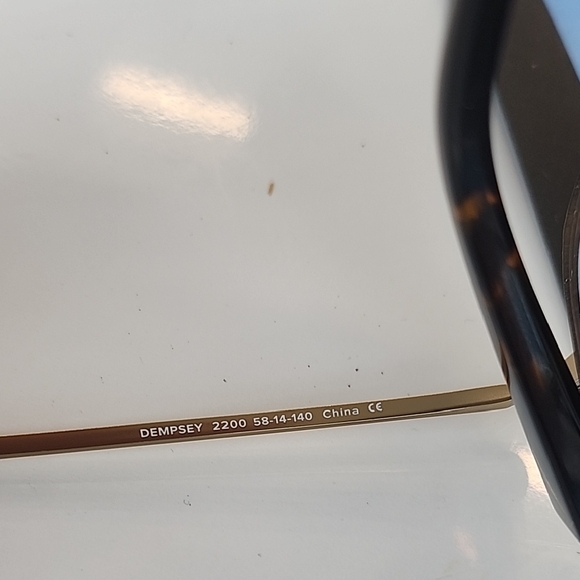 Warby Parker Gold Aviator  Golden Sun Glasses - Picture 3 of 8